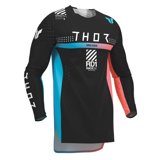 Maillot cross homme Thor 2026 Sportmode - Noir