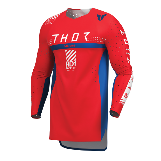 Maillot cross homme Thor 2026 Sportmode - Rouge