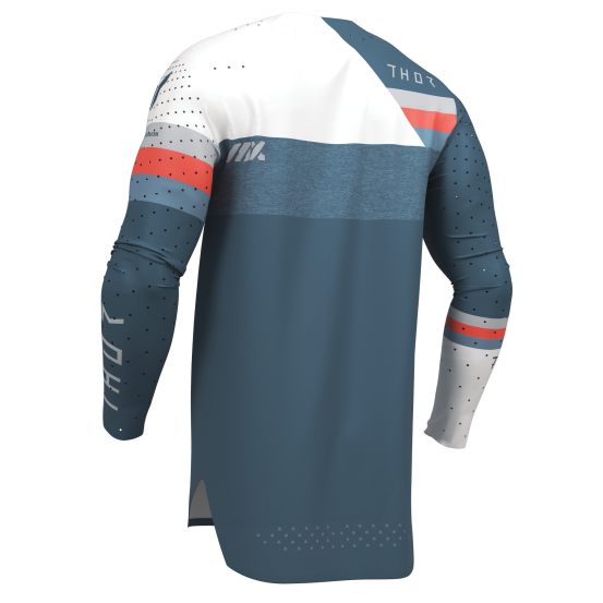 Maillot cross homme Thor 2026 Sportmode League Storm - Noir Blanc