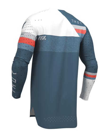 Maillot cross homme Thor 2026 Sportmode League Storm - Noir Blanc
