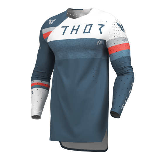 Maillot cross homme Thor 2026 Sportmode League Storm - Noir Blanc