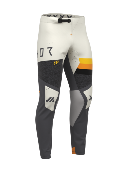 Pantalon cross Thor 2026 Sportmode League - Blanc Noir Orange