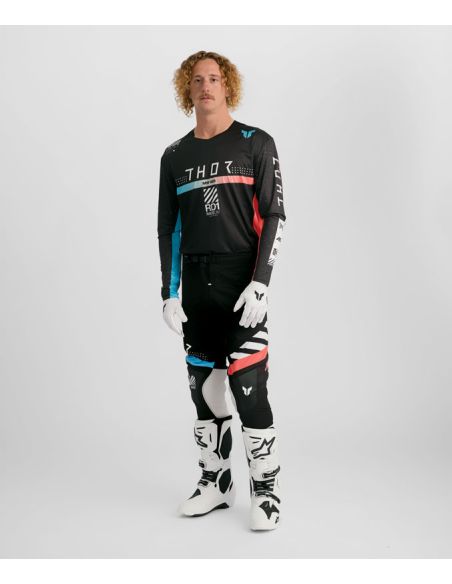 Tenue cross Thor 2026 Sportmode - Noir