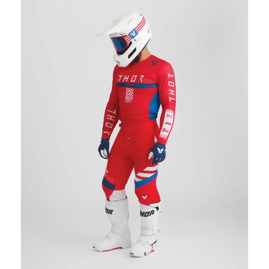 Tenue cross Thor 2026 Sportmode - Rouge