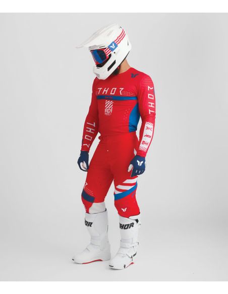 Tenue cross Thor 2026 Sportmode - Rouge
