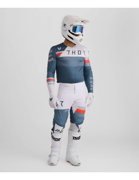 Tenue cross Thor 2026 Sportmode League - Bleu Blanc