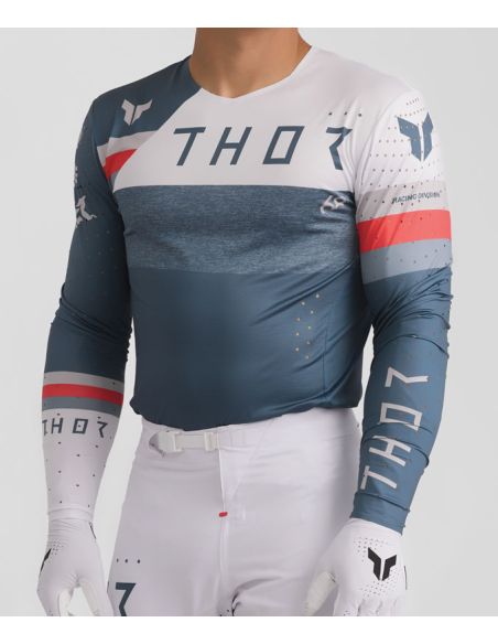 Tenue cross Thor 2026 Sportmode League - Bleu Blanc