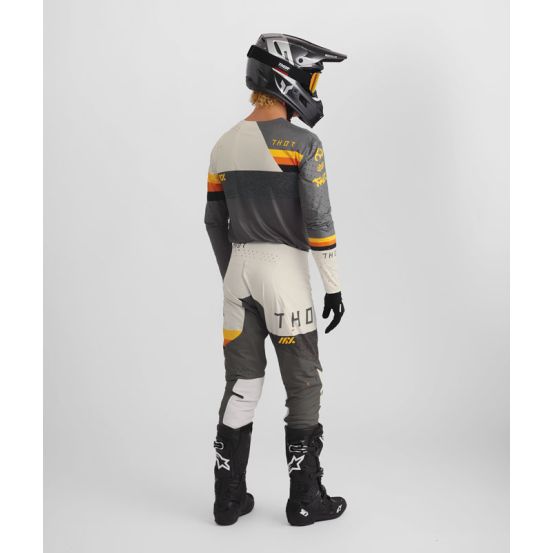 Tenue cross Thor 2026 Sportmode League - Vintage - Gris Blanc Orange