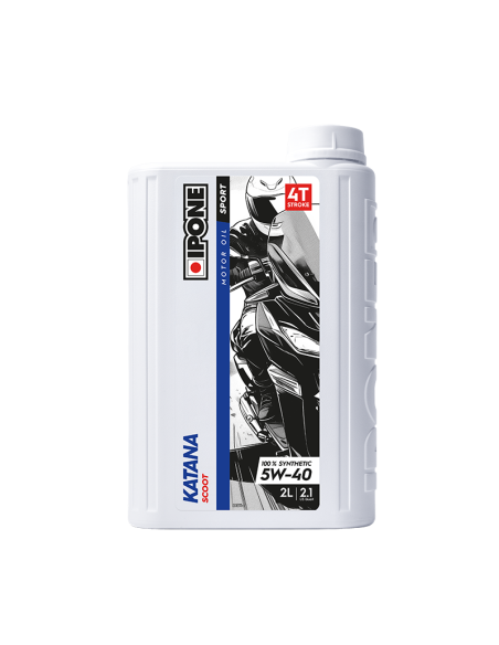Huile moteur 4T IPONE 5W40 Katana Scoot 2 Litres