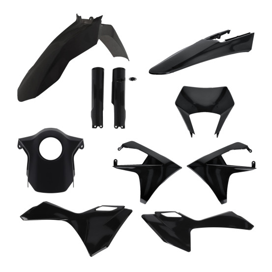 Kit plastiques complet - Noir - ACERBIS Gas Gas EC ECF 2024