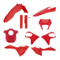 Kit plastiques complet - Rouge - ACERBIS Gas Gas EC ECF 2024