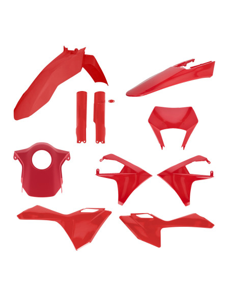 Kit plastiques complet - Rouge - ACERBIS Gas Gas EC ECF 2024