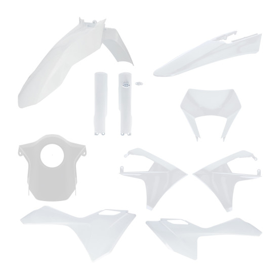 Kit plastiques complet - Blanc - ACERBIS Gas Gas EC ECF 2024