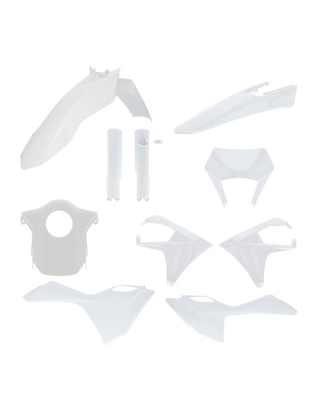 Kit plastiques complet - Blanc - ACERBIS Gas Gas EC ECF 2024