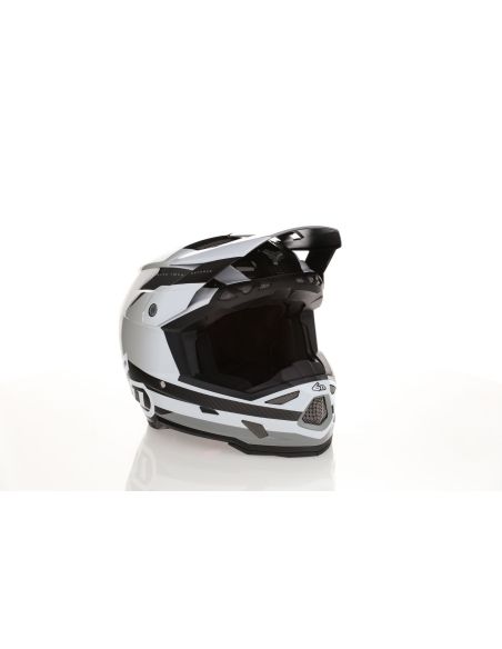 Casque cross 6D ATR-3 Pure Brillant - Blanc