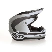 Casque cross 6D ATR-3 Pure Brillant - Blanc