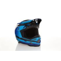 Casque cross 6D ATR-3 Pure Brillant - Bleu Marine 2