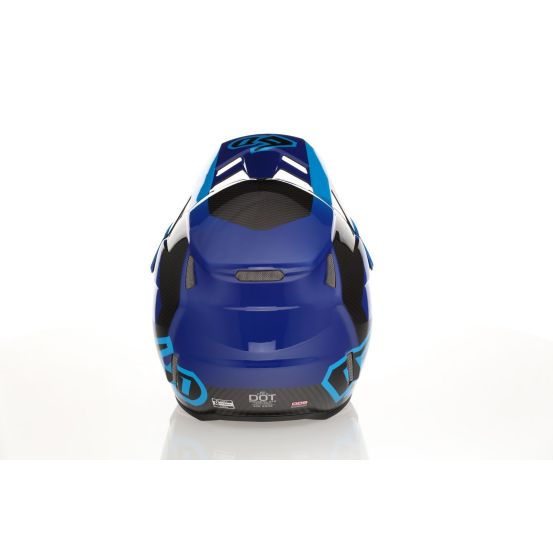 Casque cross 6D ATR-3 Pure Brillant - Bleu Marine
