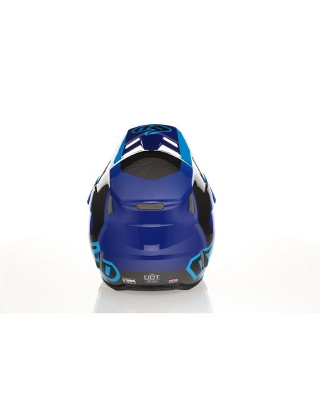 Casque cross 6D ATR-3 Pure Brillant - Bleu Marine