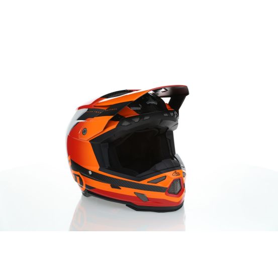 Casque cross 6D ATR-3 Pure Brillant - Orange