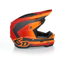 Casque cross 6D ATR-3 Pure Brillant - Orange