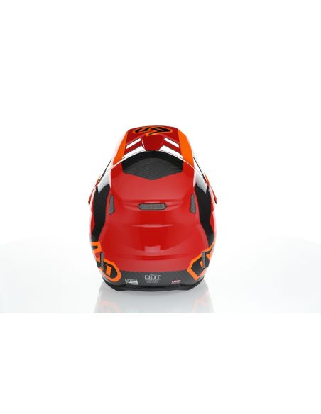 Casque cross 6D ATR-3 Pure Brillant - Orange