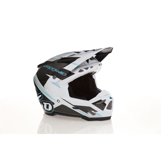 Casque cross 6D ATR-3 Reflex Brillant - Blanc