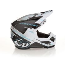Casque cross 6D ATR-3 Reflex Brillant - Blanc
