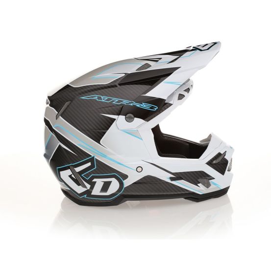 Casque cross 6D ATR-3 Reflex Brillant - Blanc