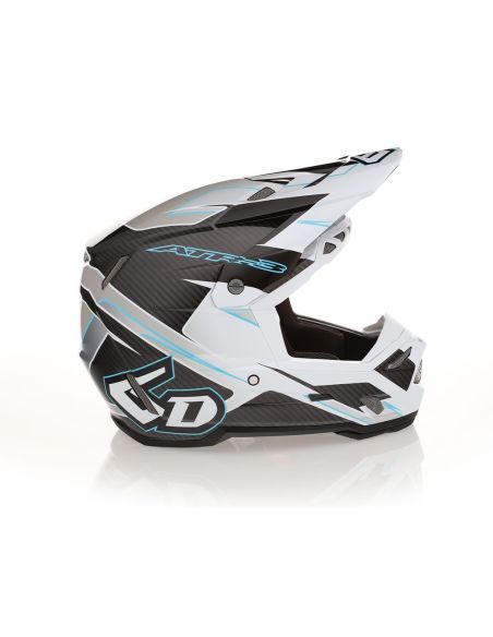 Casque cross 6D ATR-3 Reflex Brillant - Blanc