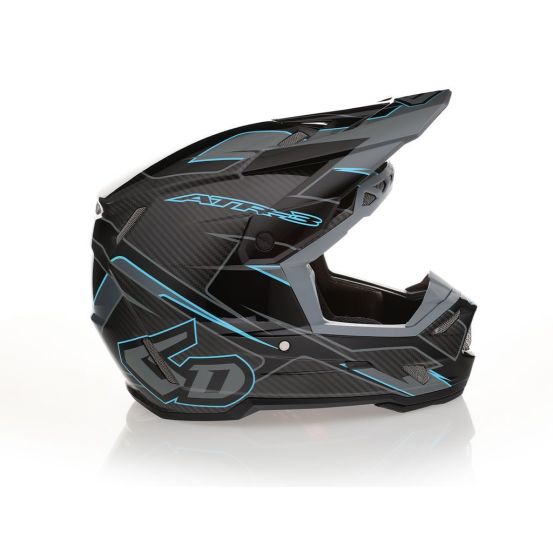 Casque cross 6D ATR-3 Reflex Brillant - Noir