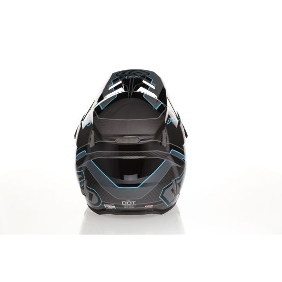 Casque cross 6D ATR-3 Reflex Brillant - Noir