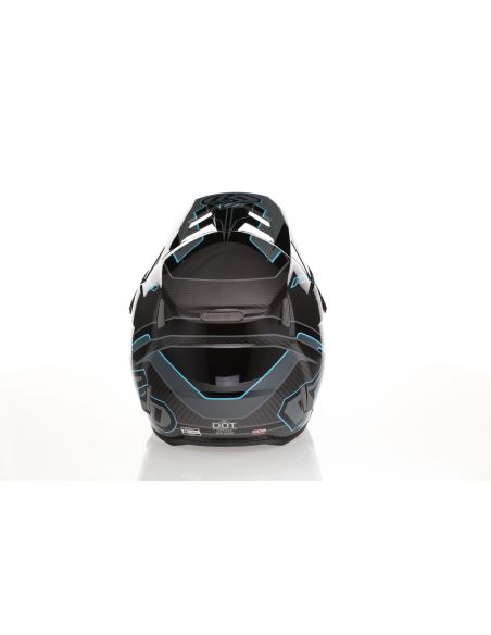 Casque cross 6D ATR-3 Reflex Brillant - Noir