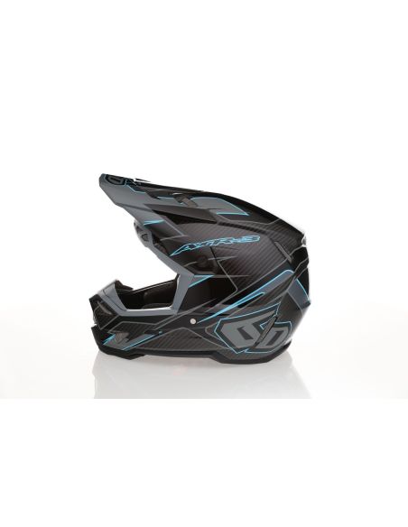 Casque cross 6D ATR-3 Reflex Brillant - Noir