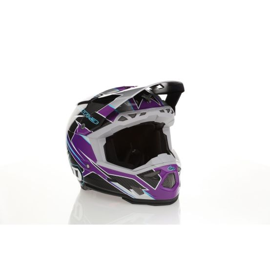 Casque cross 6D ATR-3 Reflex Brillant - Violet