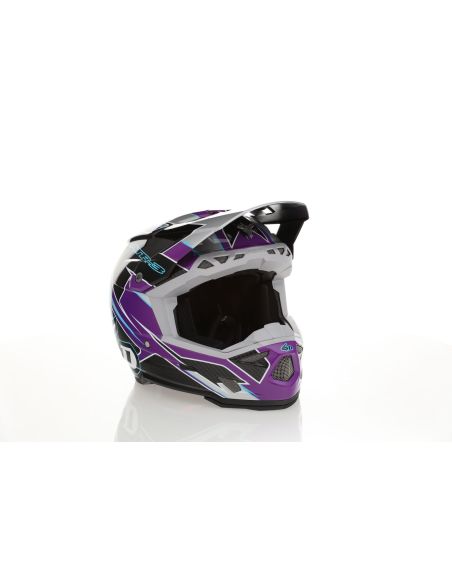 Casque cross 6D ATR-3 Reflex Brillant - Violet