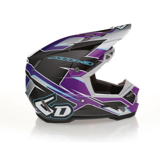 Casque cross 6D ATR-3 Reflex Brillant - Violet