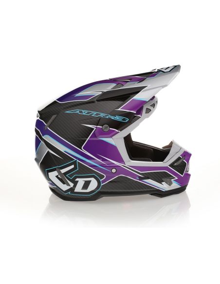 Casque cross 6D ATR-3 Reflex Brillant - Violet