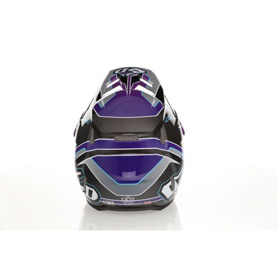 Casque cross 6D ATR-3 Reflex Brillant - Violet