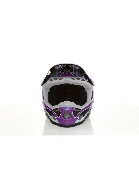 Casque cross 6D ATR-3 Reflex Brillant - Violet