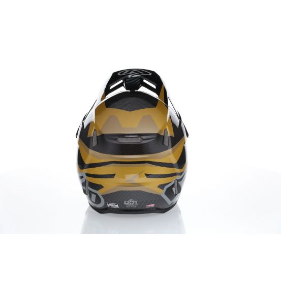Casque cross 6D ATR-3 Rival Brillant- Or