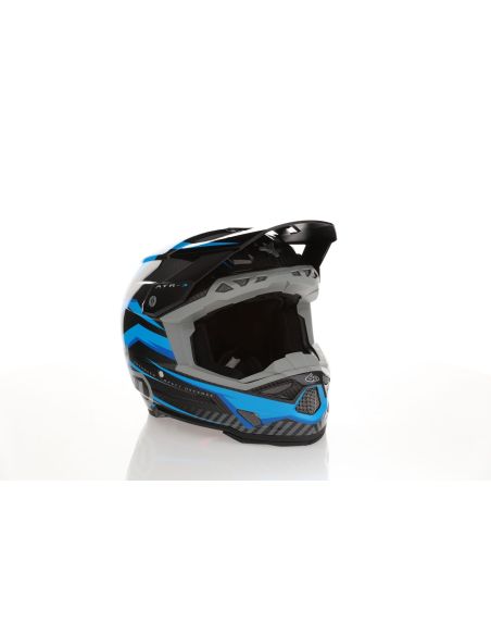 Casque cross 6D ATR-3 Rival Brillant - Bleu