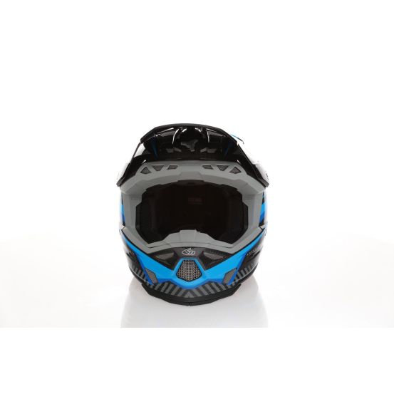 Casque cross 6D ATR-3 Rival Brillant - Bleu