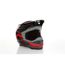 Casque cross 6D ATR-3 Rival Brillant - Rouge 2
