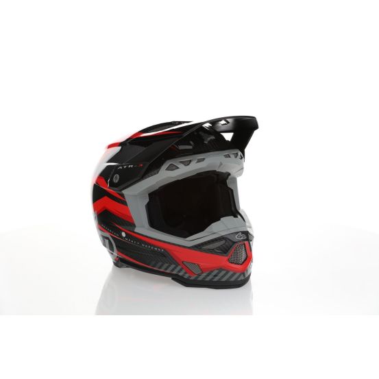 Casque cross 6D ATR-3 Rival Brillant - Rouge