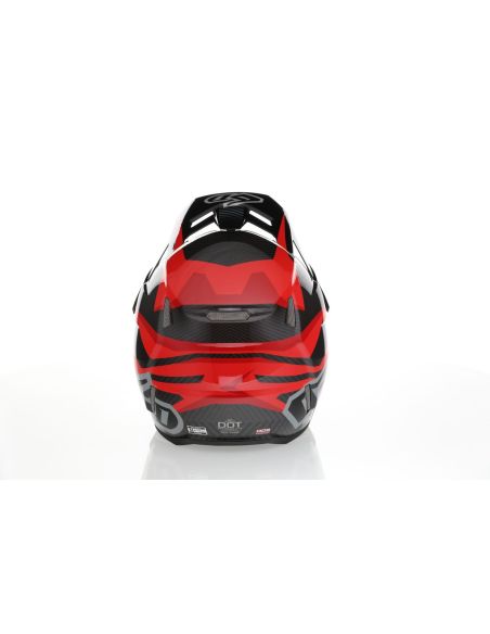 Casque cross 6D ATR-3 Rival Brillant - Rouge
