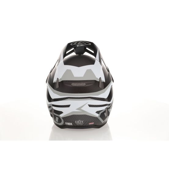 Casque cross 6D ATR-3 Rival Matte - Blanc