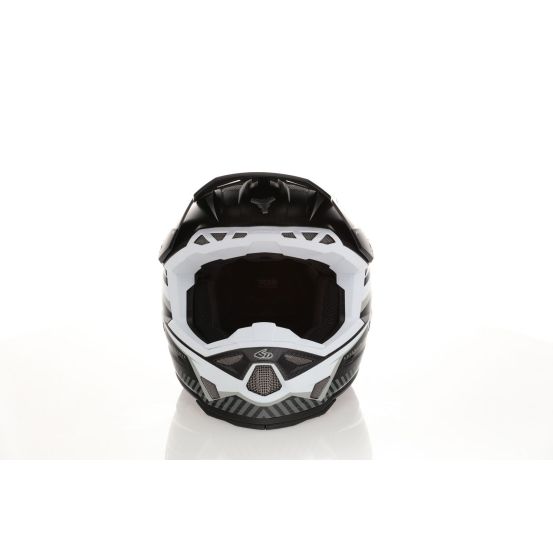 Casque cross 6D ATR-3 Rival Matte - Blanc
