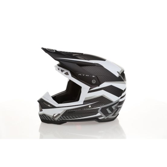 Casque cross 6D ATR-3 Rival Matte - Blanc