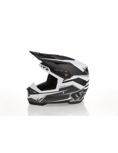 Casque cross 6D ATR-3 Rival Matte - Blanc
